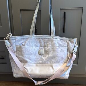 Coach work/ diaper bag